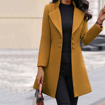 Manteau d’hiver slim-fit Élodie – Élégance & chaleur pour un style raffiné