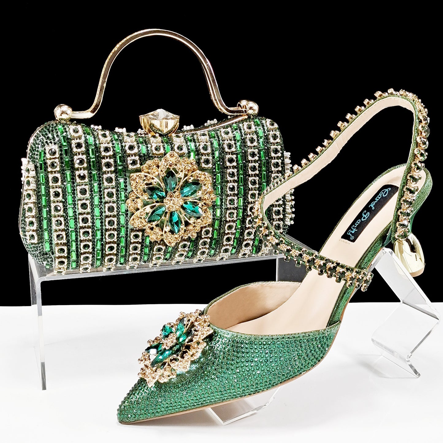 Fleurs & Strass – L’ensemble chic pour briller en soirée