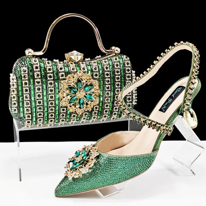 Fleurs & Strass – L’ensemble chic pour briller en soirée