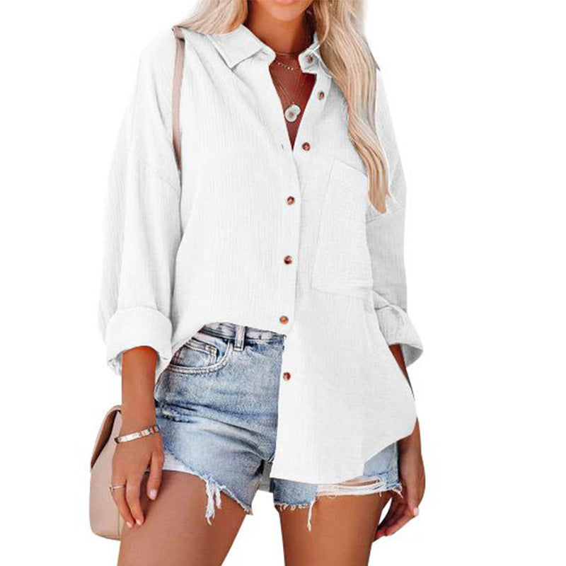 Camille | Chemise Ample pour Femme – Élégance et Confort pour un Style  Chic.