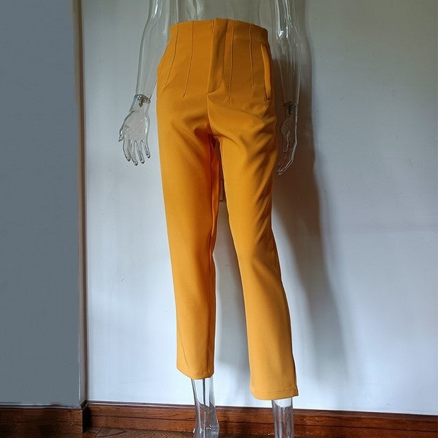 Élodie - Pantalon Droit Femme Chic | Élégance et Confort