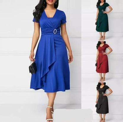 Robe "Gabrielle" Élégance et fluidité pour toutes les occasions