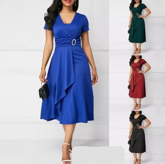 Robe "Gabrielle" Élégance et fluidité pour toutes les occasions