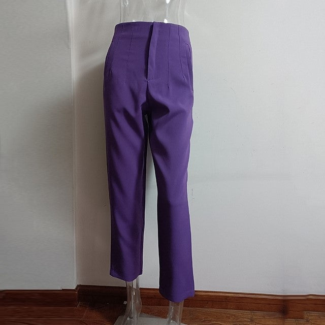 Élodie - Pantalon Droit Femme Chic | Élégance et Confort