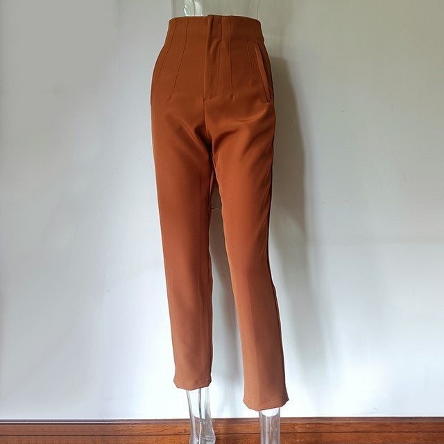 Élodie - Pantalon Droit Femme Chic | Élégance et Confort