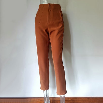 Élodie - Pantalon Droit Femme Chic | Élégance et Confort