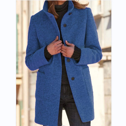 Manteau en laine "Léa" – Élégance, chaleur et confort pour l’hiver