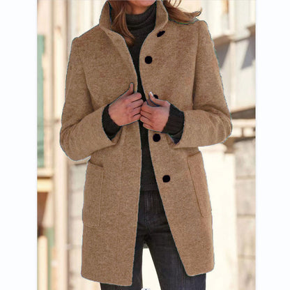 Manteau en laine "Léa" – Élégance, chaleur et confort pour l’hiver