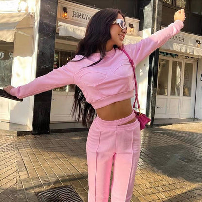 Manon – Ensemble T-shirt et Pantalon – Élégance et Confort au Quotidien