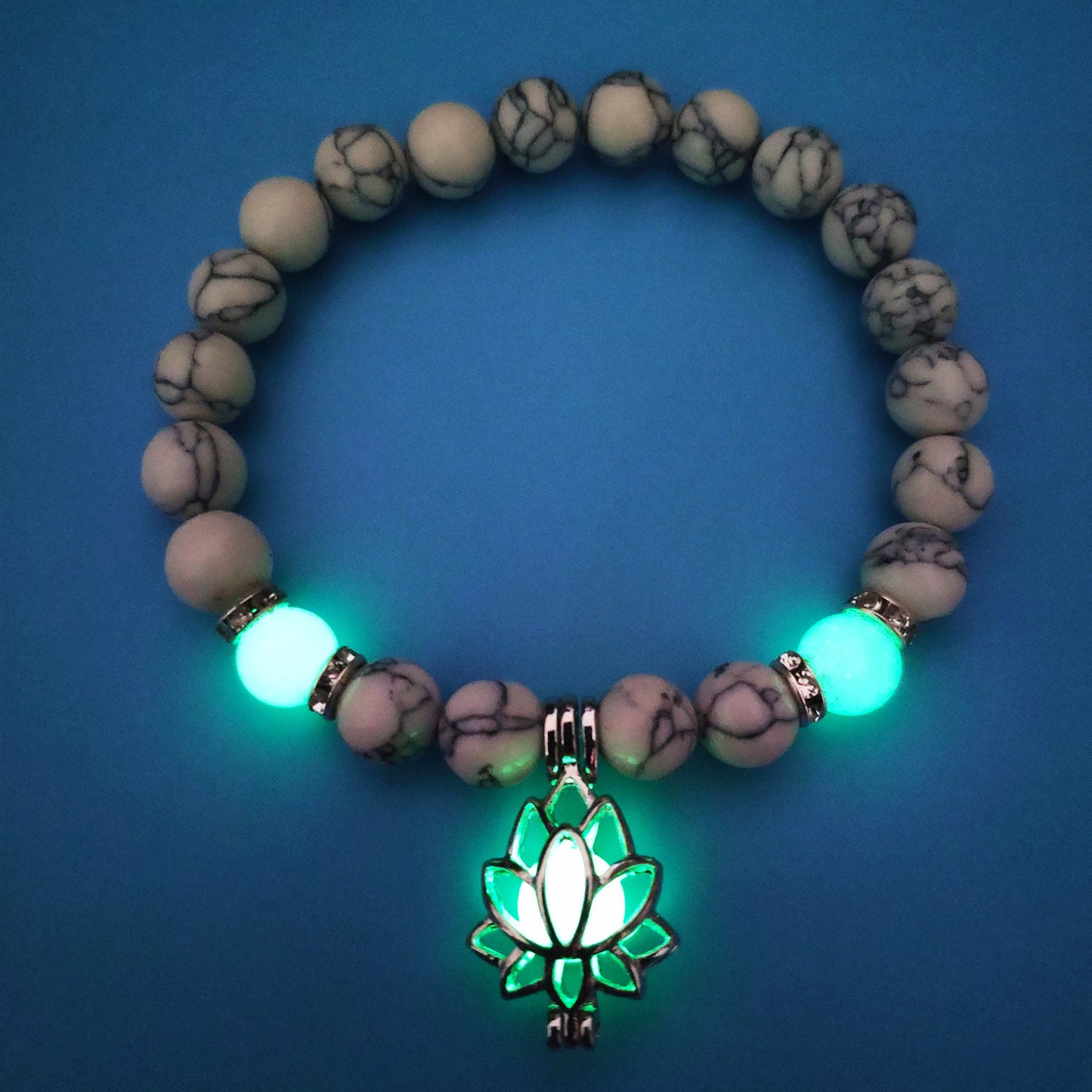 Bracelet en Perles Turquoise Sophie – Élégance Naturelle