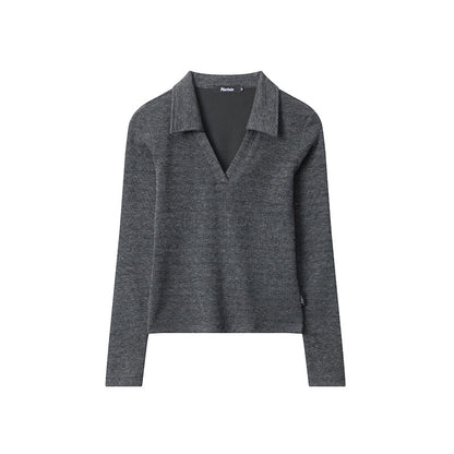 Clara – Polo cintré, élégance et confort intemporels, ajusté avec manches longues.