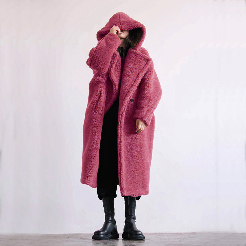 Clémence – Manteau en fausse fourrure, alliant élégance et chaleur