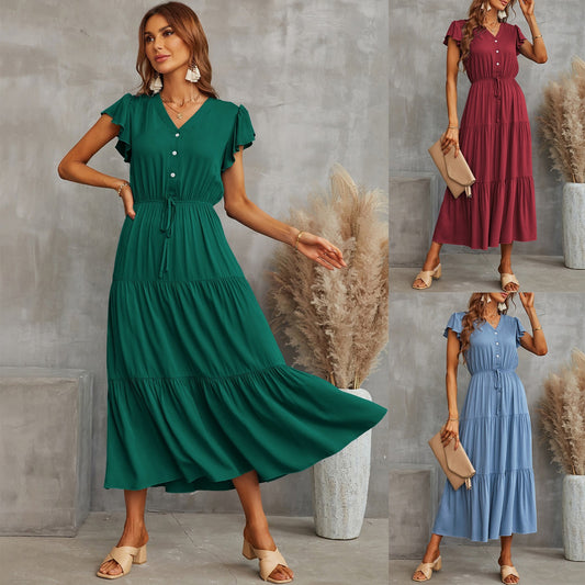 Robe "Amélie" : Élégance et fluidité pour un style raffiné
