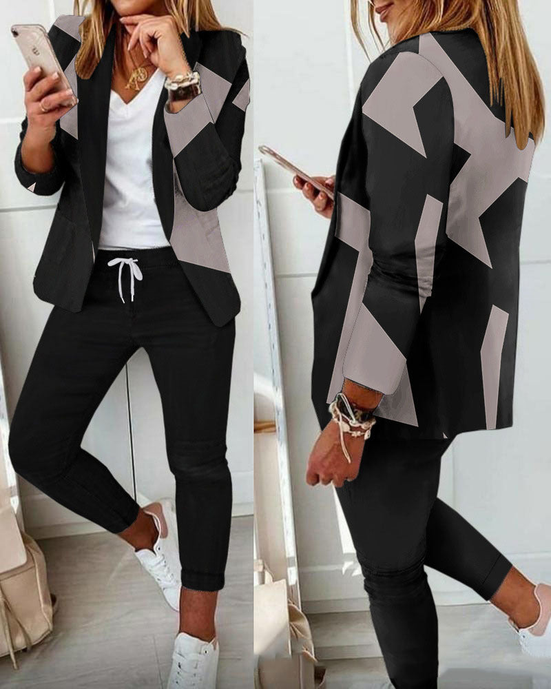 Céliane - Ensemble Blazer et Pantalon Chic | Élégance Française