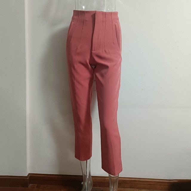 Élodie - Pantalon Droit Femme Chic | Élégance et Confort