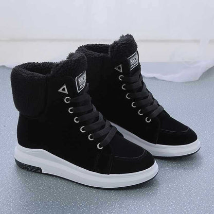 Bottes Martin pour Femme Doublées en Fleece - Confort et Élégance