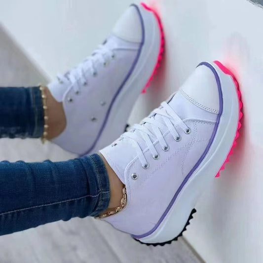 Élisa – Baskets Montantes en Toile pour un Style Casual et Intemporel
