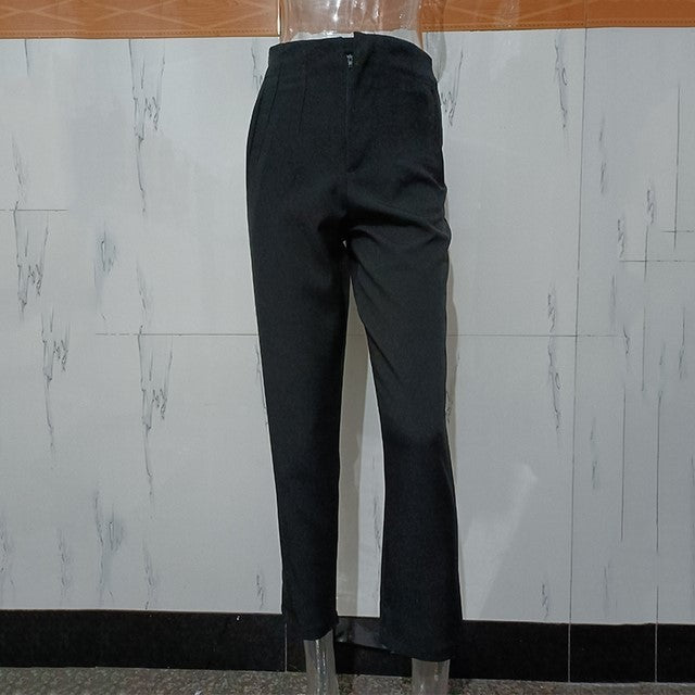 Élodie - Pantalon Droit Femme Chic | Élégance et Confort