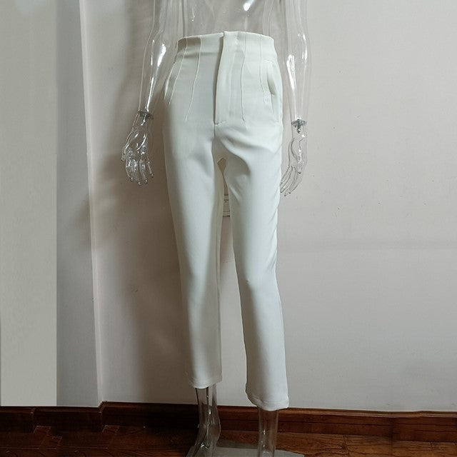 Élodie - Pantalon Droit Femme Chic | Élégance et Confort