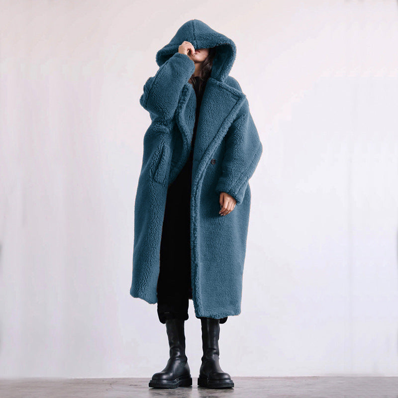 Clémence – Manteau en fausse fourrure, alliant élégance et chaleur