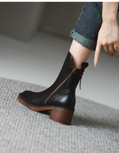Bottes cheville
Bottes automne hiver
Talon épais
Chaussures féminines 2025
Microfibre
Chaussures confortables
Style britannique
Mode hiver