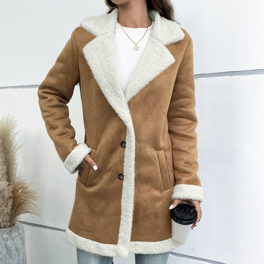 Manteau en laine, manteau élégant, manteau hiver, mode femme, manteau chic, manteau polyester, manteau col châle

