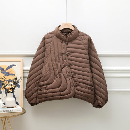 Manteau Juliette – Élégance et chaleur en duvet de canard blanc