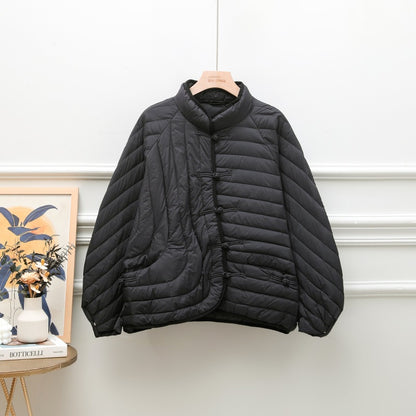 Manteau Juliette – Élégance et chaleur en duvet de canard blanc