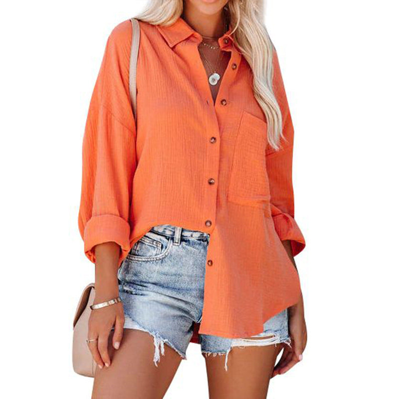 Camille | Chemise Ample pour Femme – Élégance et Confort pour un Style  Chic.