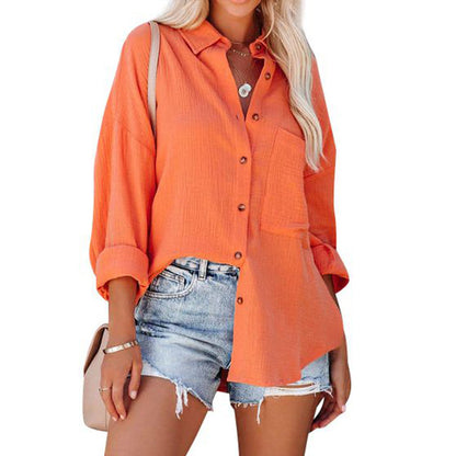 Camille | Chemise Ample pour Femme – Élégance et Confort pour un Style  Chic.