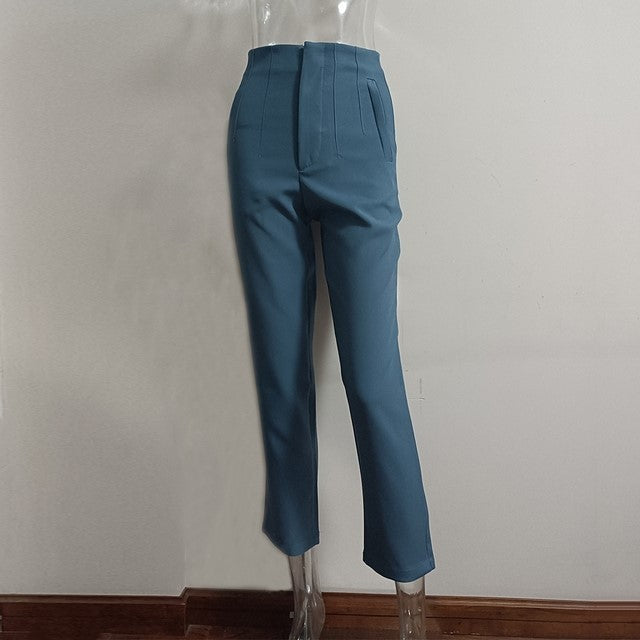 Élodie - Pantalon Droit Femme Chic | Élégance et Confort