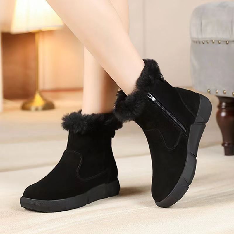 Bottes d’Hiver Céleste Fleur : Élégance et Confort pour vos Pieds!