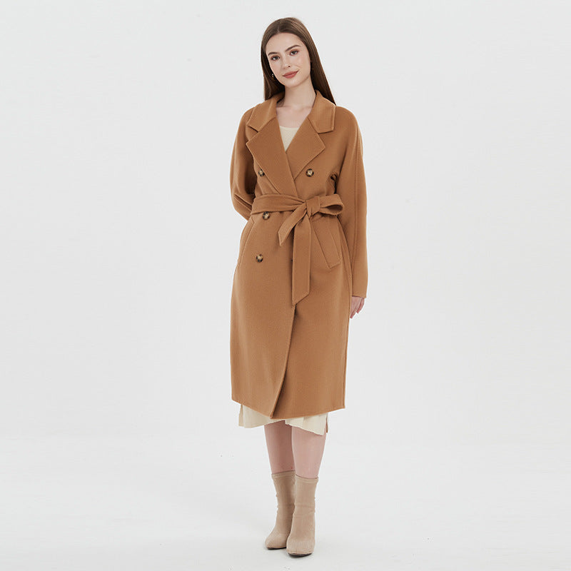 Joséphine – Manteau réversible en cachemire , alliant douceur, chaleur et élégance