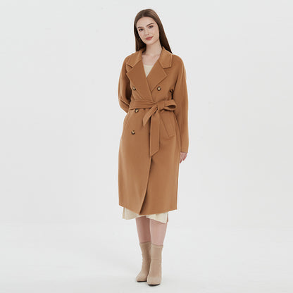 Joséphine – Manteau réversible en cachemire , alliant douceur, chaleur et élégance