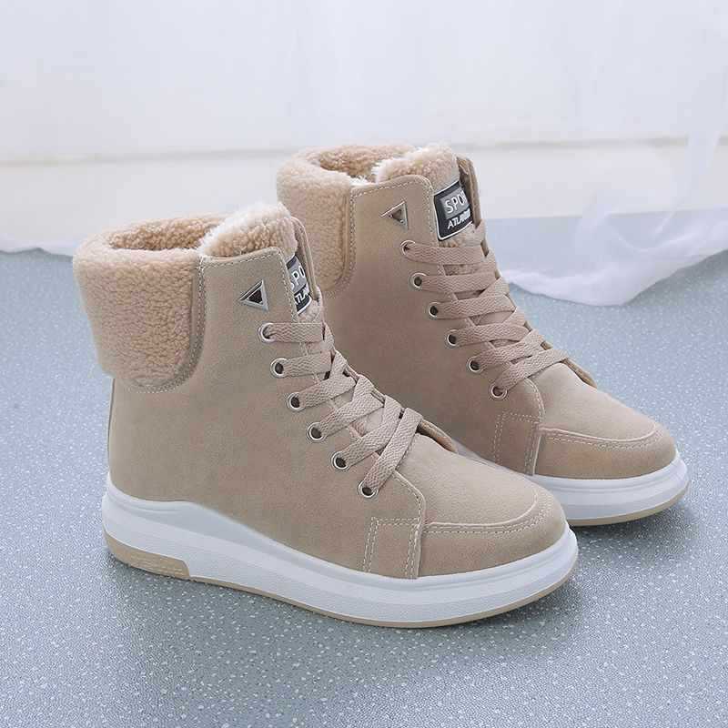 Bottes Martin pour Femme Doublées en Fleece - Confort et Élégance