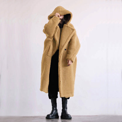 Clémence – Manteau en fausse fourrure, alliant élégance et chaleur