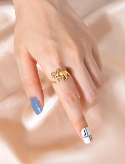Originalité et Tendance – Bague Dinosaure pour Femme