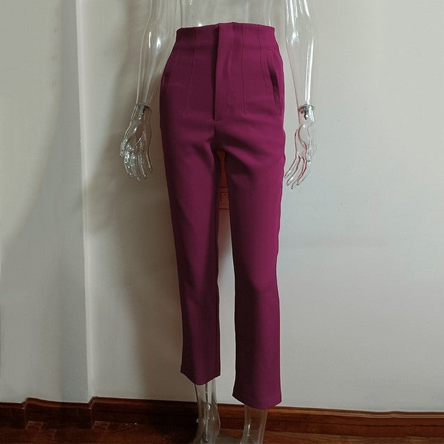 Élodie - Pantalon Droit Femme Chic | Élégance et Confort
