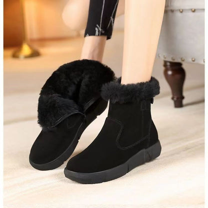 Bottes d’Hiver Céleste Fleur : Élégance et Confort pour vos Pieds!