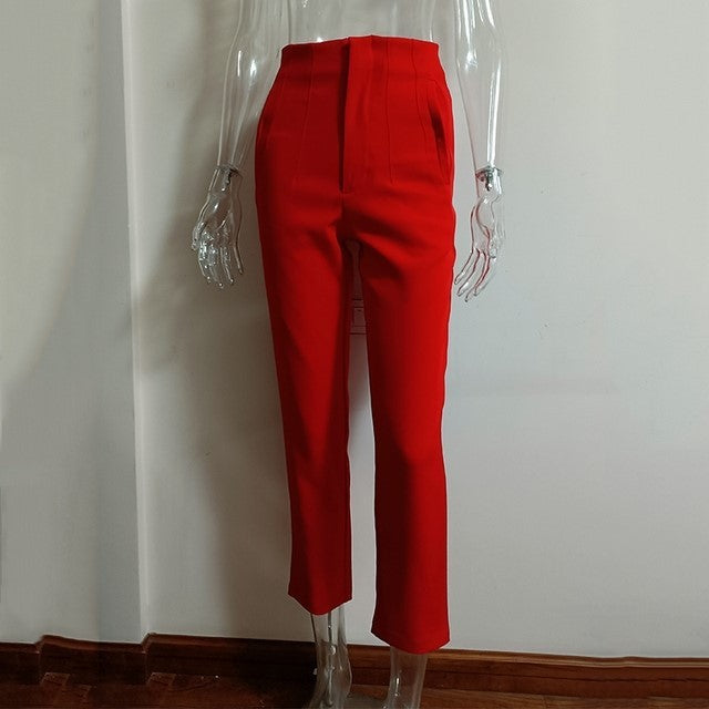 Élodie - Pantalon Droit Femme Chic | Élégance et Confort