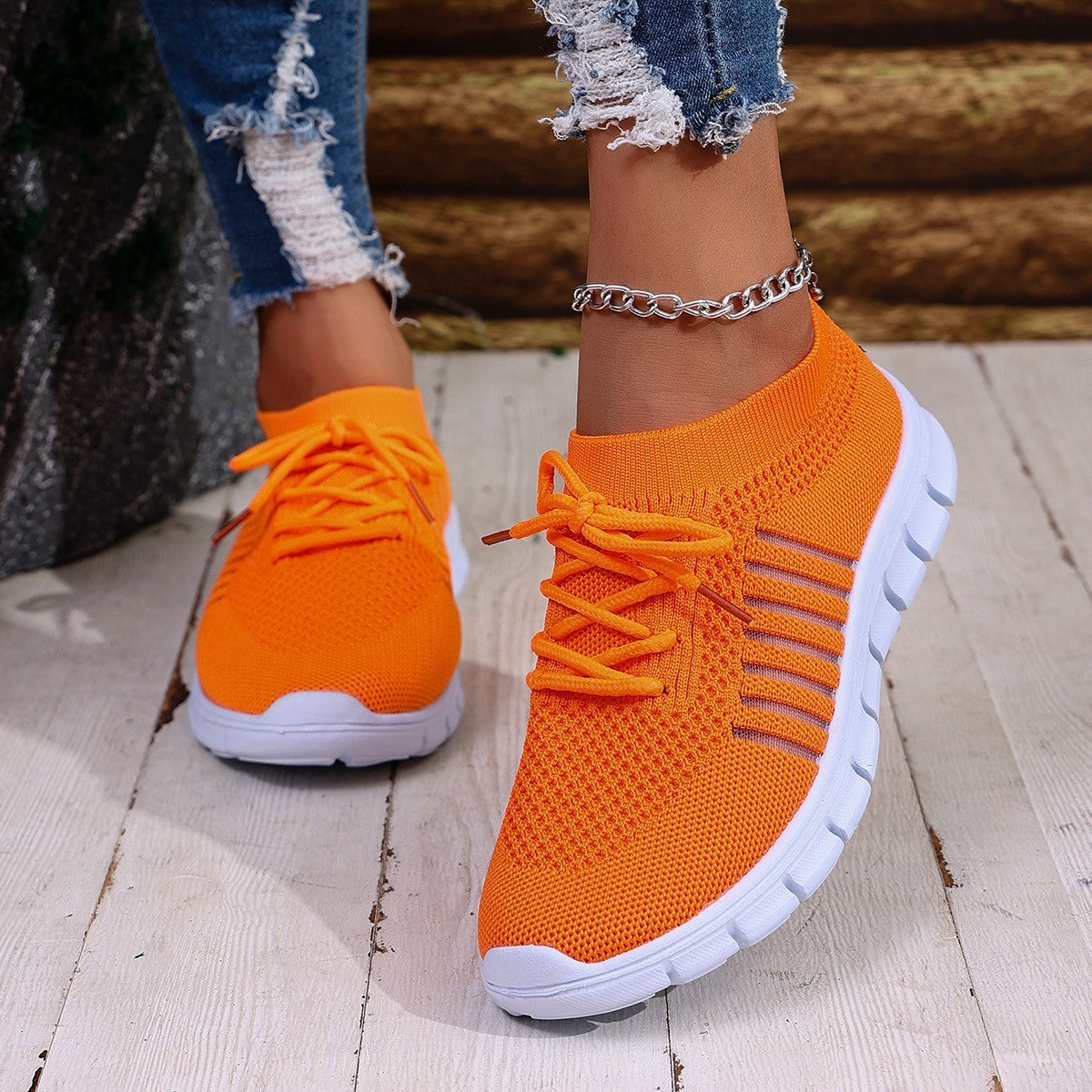 Sneakers Élise Belle : Le Confort et le Style Respirant à Chaque Pas