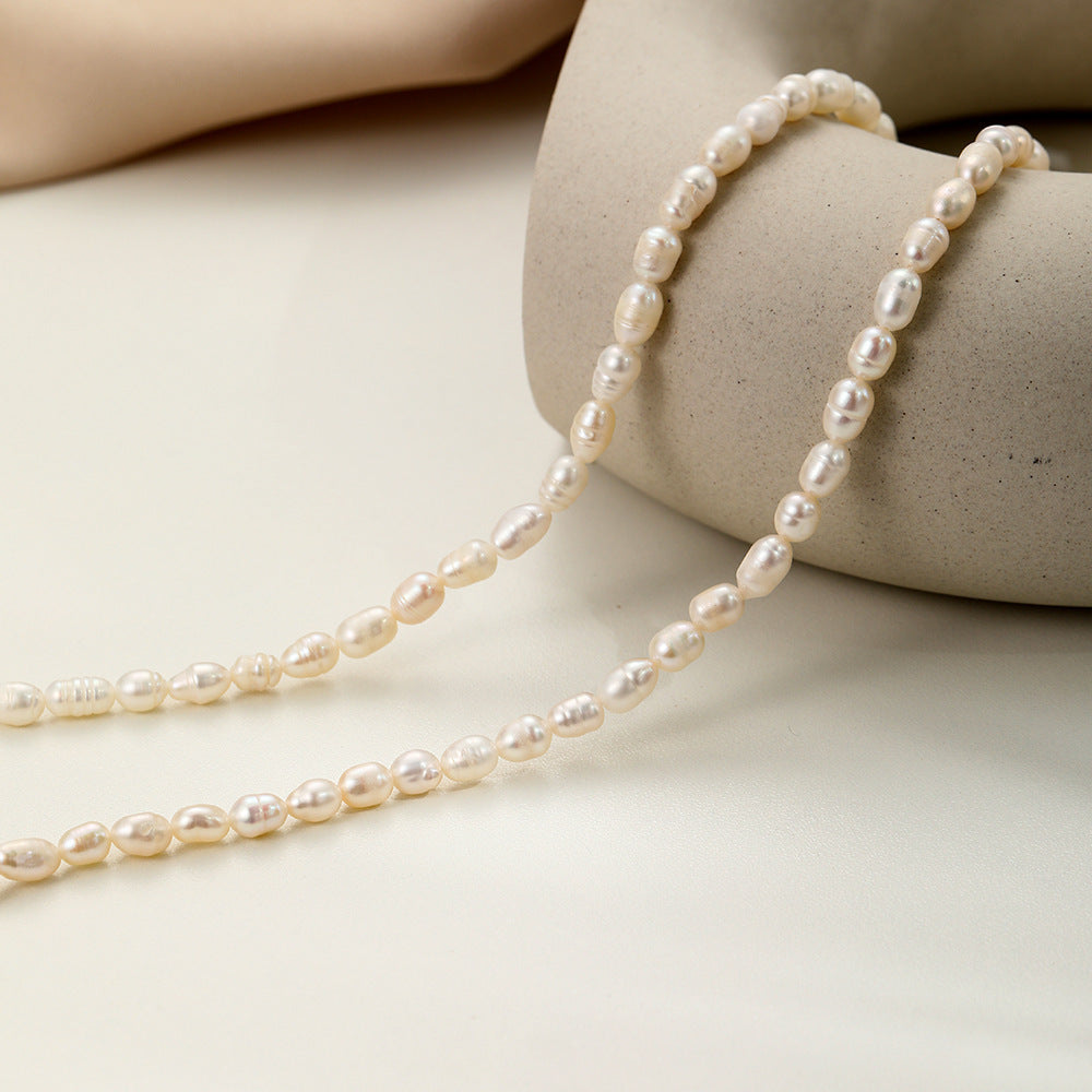 Collier perles d’eau douce naturelles – Élégance et raffinement