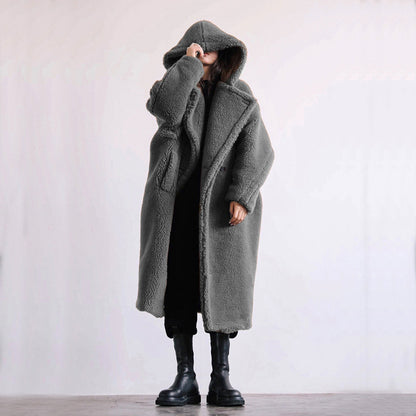 Clémence – Manteau en fausse fourrure, alliant élégance et chaleur