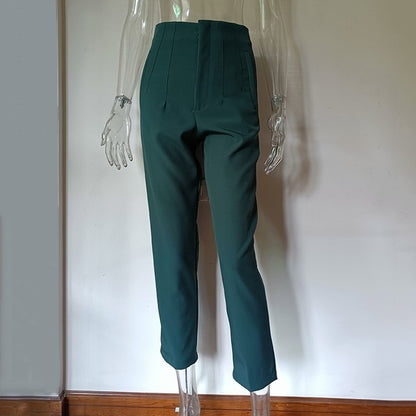 Élodie - Pantalon Droit Femme Chic | Élégance et Confort