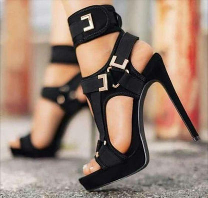 Sandales Glamour à Talons Aiguilles – Élégance Vertigineuse & Confort Chic
