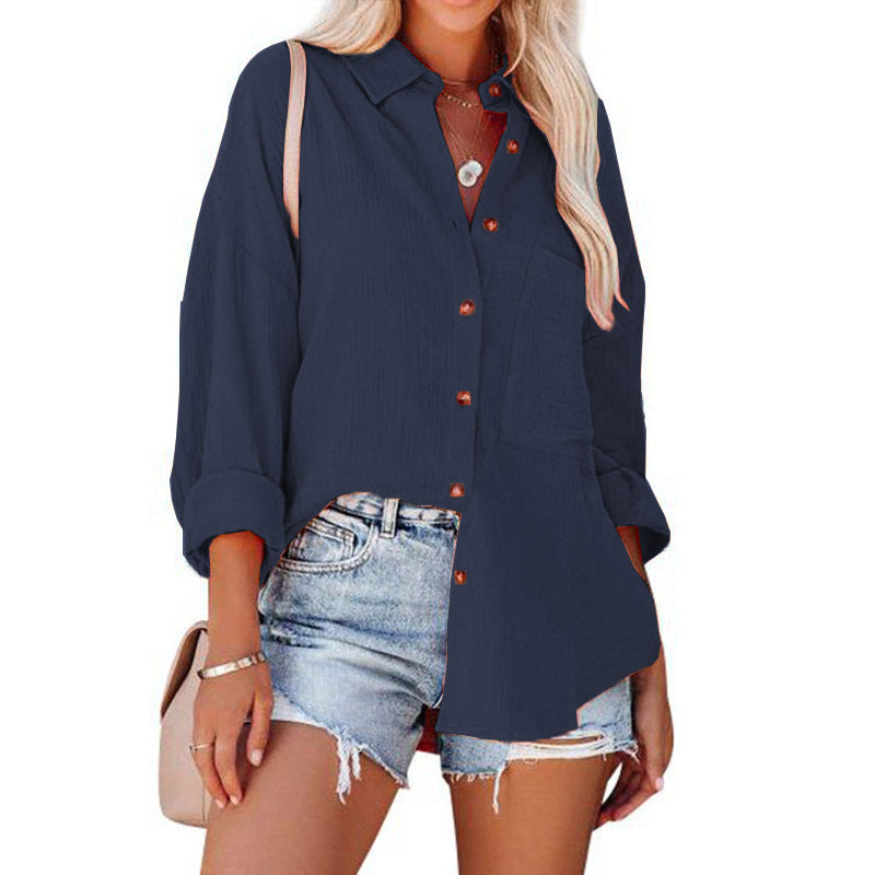 Camille | Chemise Ample pour Femme – Élégance et Confort pour un Style  Chic.