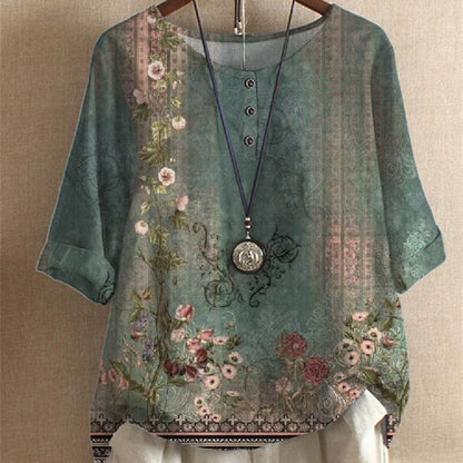 Le top décontracté pour femme de Vera Belleza allie confort et style avec son motif floral en 3D unique. Fabriqué en imitation coton et polyester, il offre un ajustement parfait et une sensation agréable sur la peau. Disponible en plusieurs couleurs et tailles allant de S à XXXL, il s'adapte à toutes les morphologies et occasions. Son design rétro artistique et ses imprimés numériques de haute qualité feront de ce top un incontournable de votre garde-robe.